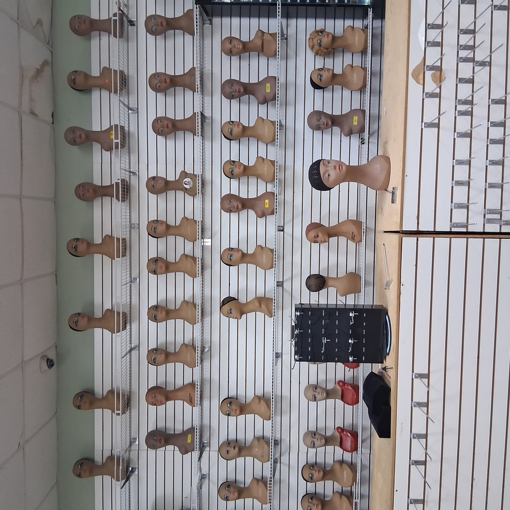 Mannequin Heads Display